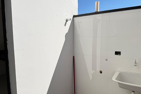 Área de Serviço de casa à venda com 3 quartos, 95m² em Jardim Utinga, Santo André