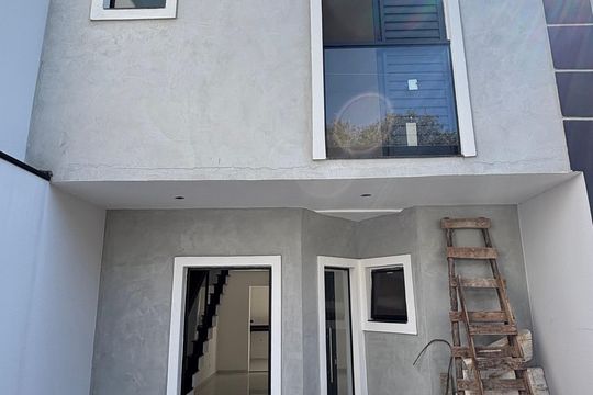 Garagem de casa à venda com 3 quartos, 95m² em Jardim Utinga, Santo André