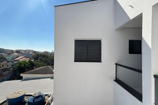 Quarto 2 Vista de casa à venda com 3 quartos, 95m² em Jardim Utinga, Santo André