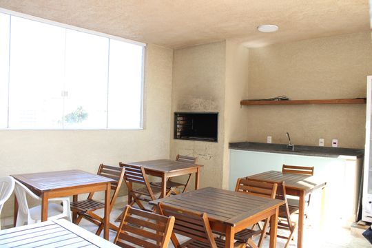 Área comum - Churrasqueira de apartamento à venda com 1 quarto, 33m² em Mooca, São Paulo