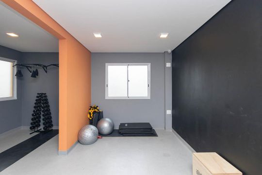 Área comum - Academia de apartamento para alugar com 2 quartos, 32m² em Parque Novo Mundo, São Paulo