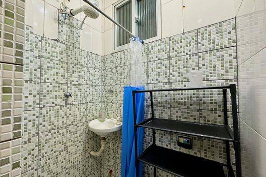 Banheiro de kitnet/studio para alugar com 1 quarto, 16m² em Botafogo, Rio de Janeiro