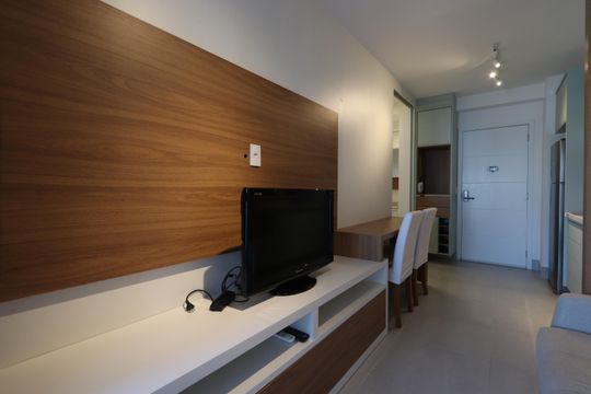 Sala de apartamento para alugar com 1 quarto, 40m² em Vila Mariana, São Paulo