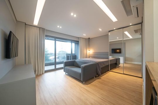 Apartamento para alugar com 1 quarto, 42m² em Cidade Monções, São Paulo