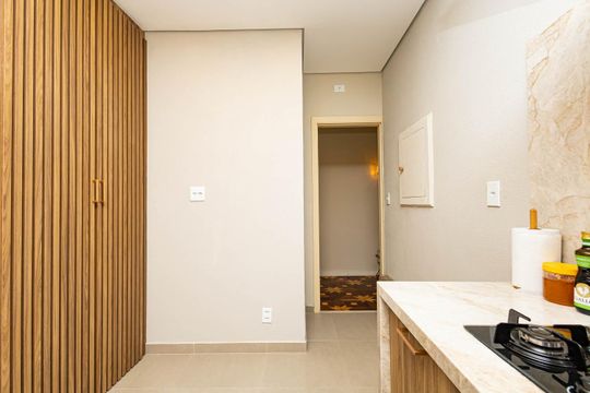 Cozinha de apartamento à venda com 4 quartos, 150m² em Consolação, São Paulo