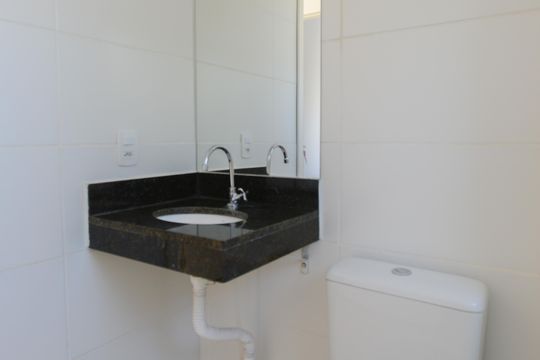 Banheiro de apartamento para alugar com 2 quartos, 43m² em (l-10), Ribeirão Preto