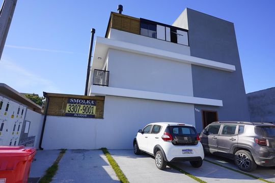 Fachada do Prédio de kitnet/studio para alugar com 1 quarto, 40m² em Morro das Pedras, Florianópolis