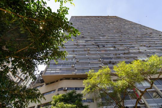 Fachada de kitnet/studio à venda com 1 quarto, 37m² em Centro Histórico de São Paulo, São Paulo