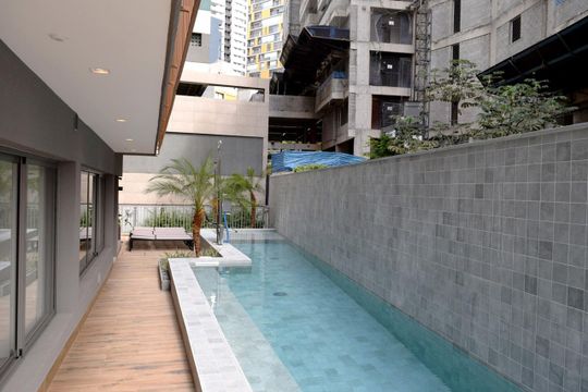 Piscina de apartamento à venda com 1 quarto, 32m² em Sumarezinho, São Paulo