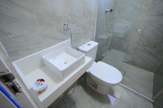 Banheiro da Suíte de casa à venda com 3 quartos, 145m² em Vila Mariana, São Paulo