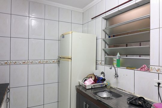 Cozinha  de casa à venda com 2 quartos, 50m² em Baeta Neves, São Bernardo do Campo