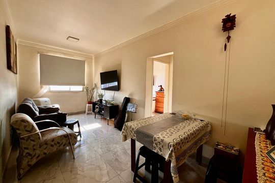 Sala de apartamento à venda com 1 quarto, 46m² em Jardim Brasil, Campinas