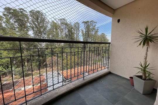 Varanda de apartamento à venda com 3 quartos, 91m² em Jardim Bonfiglioli, São Paulo