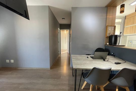 Sala de apartamento à venda com 2 quartos, 62m² em Jaguaré, São Paulo
