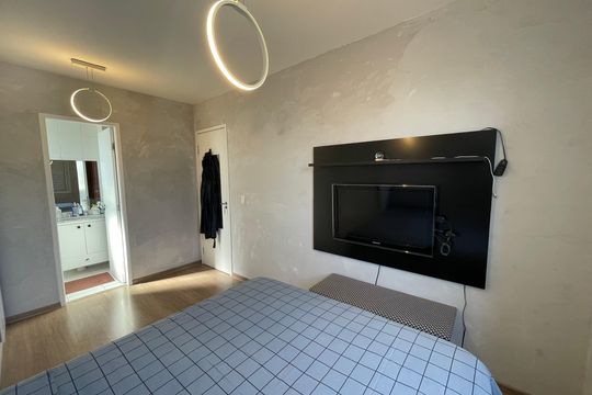 Suíte de apartamento à venda com 2 quartos, 62m² em Jaguaré, São Paulo