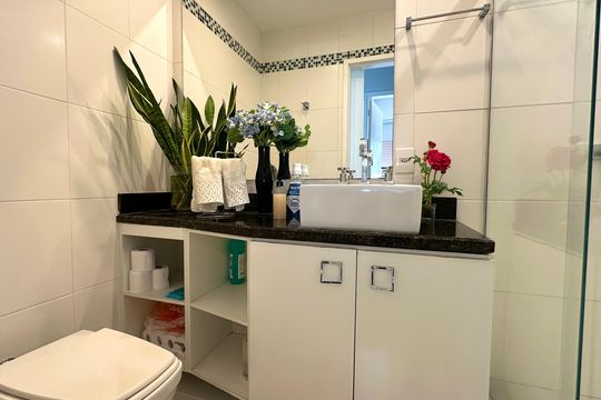 Banheiro Social de apartamento à venda com 3 quartos, 85m² em Ipanema, Rio de Janeiro