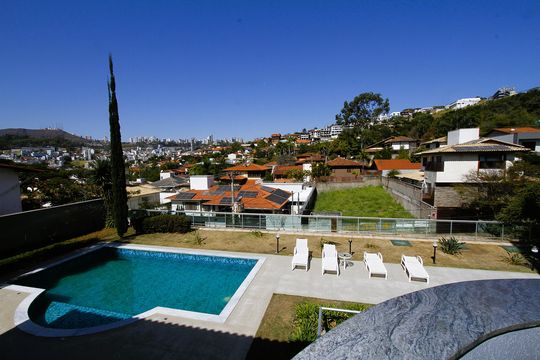 Vista da Sacada de casa à venda com 5 quartos, 540m² em São Bento, Belo Horizonte