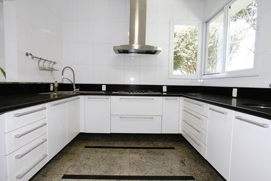Cozinha - Armários de casa à venda com 5 quartos, 540m² em São Bento, Belo Horizonte