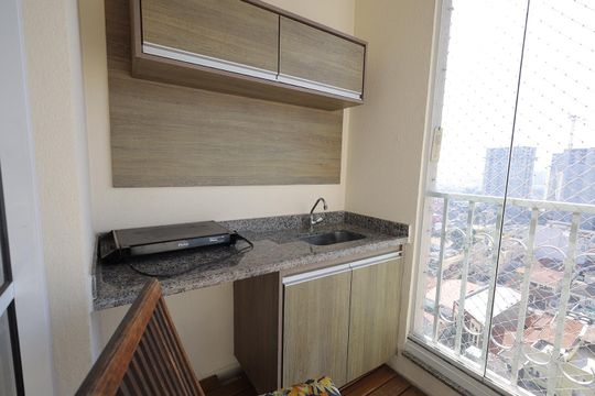 Sacada de apartamento para alugar com 2 quartos, 73m² em Vila Helena, Santo André