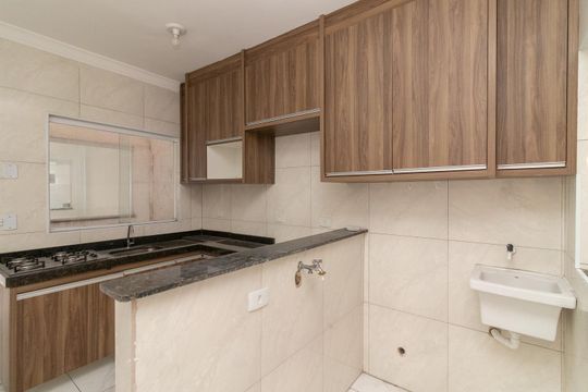 Área de Serviço e Cozinha de apartamento para alugar com 2 quartos, 40m² em Cidade Antônio Estêvão de Carvalho, São Paulo