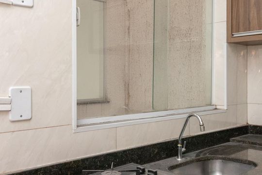 Cozinha de apartamento para alugar com 2 quartos, 40m² em Cidade Antônio Estêvão de Carvalho, São Paulo