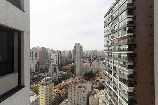 Vista da Cozinha de apartamento para alugar com 1 quarto, 49m² em Vila Mariana, São Paulo