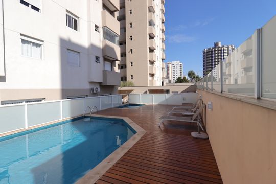 Área Comum - Piscina de apartamento à venda com 2 quartos, 65m² em Jardim Bela Vista, Santo André