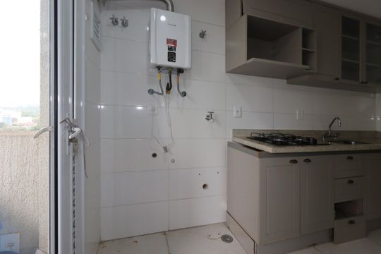 Área de Serviço de apartamento à venda com 2 quartos, 65m² em Jardim Bela Vista, Santo André