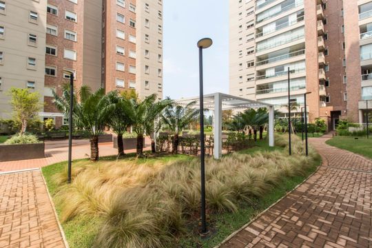 Área comum de apartamento à venda com 3 quartos, 136m² em Centro Empresarial Tamboré, Santana de Parnaíba