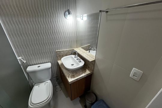 Banheiro da Suíte 2 de casa à venda com 3 quartos, 177m² em Jardim Primavera, São Paulo
