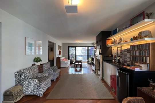 Sala de apartamento à venda com 3 quartos, 195m² em Consolação, São Paulo