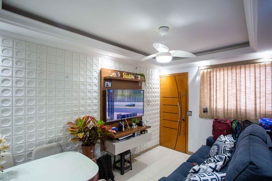 Sala de apartamento à venda com 2 quartos, 47m² em Centro, Diadema