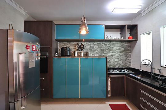 Cozinha de casa à venda com 2 quartos, 220m² em Bairro dos Casa, São Bernardo do Campo