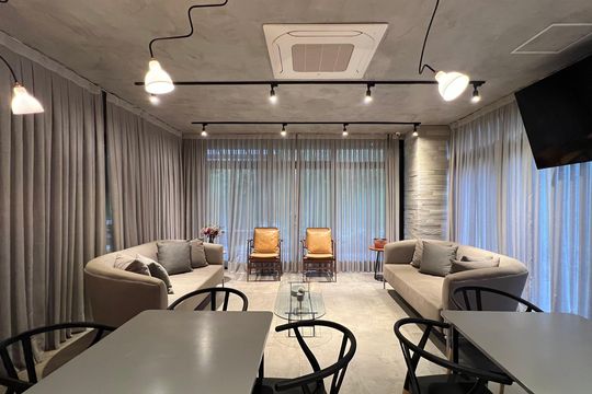 Área comum de apartamento à venda com 2 quartos, 57m² em Pinheiros, São Paulo