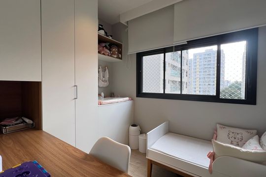 Quarto de apartamento à venda com 2 quartos, 57m² em Pinheiros, São Paulo