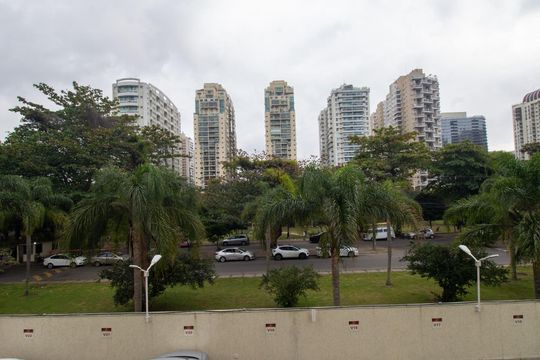 Vista da Varanda de apartamento para alugar com 3 quartos, 80m² em Recreio dos Bandeirantes, Rio de Janeiro