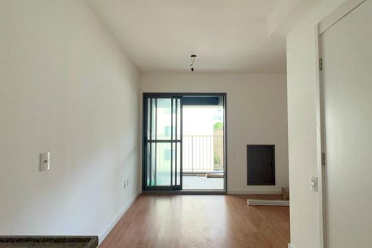 Cozinha de kitnet/studio para alugar com 1 quarto, 30m² em Cerqueira César, São Paulo