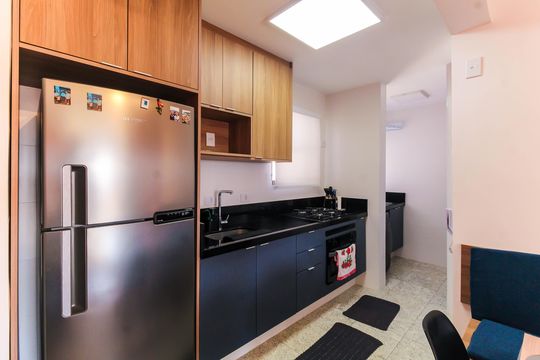 Cozinha de apartamento à venda com 2 quartos, 63m² em Alto da Mooca, São Paulo