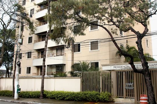 Fachada de apartamento à venda com 3 quartos, 85m² em Jardim Santa Cruz (Campo Grande), São Paulo