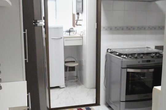 Área de Serviço de apartamento à venda com 3 quartos, 85m² em Jardim Santa Cruz (Campo Grande), São Paulo