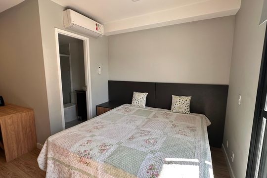 Studio de kitnet/studio à venda com 1 quarto, 27m² em Santo Amaro, São Paulo