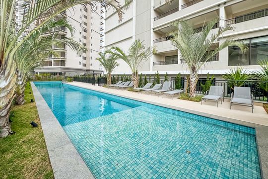 Piscina de kitnet/studio à venda com 1 quarto, 29m² em Sacomã, São Paulo