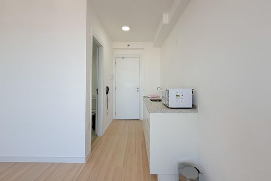 Cozinha de kitnet/studio à venda com 1 quarto, 29m² em Sacomã, São Paulo