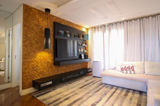 Sala de apartamento para alugar com 3 quartos, 107m² em Jardim Avelino, São Paulo