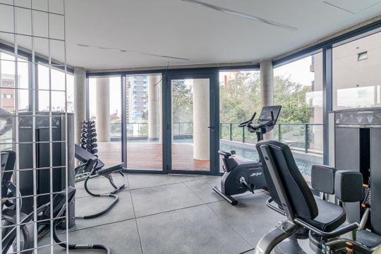 Área comum de apartamento à venda com 1 quarto, 42m² em Pinheiros, São Paulo
