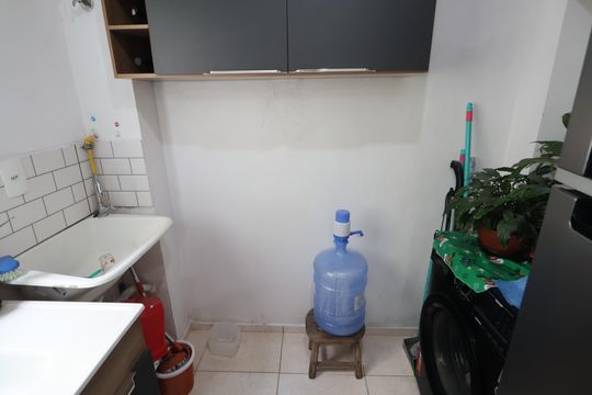 Cozinha e Área de Serviço de apartamento para alugar com 2 quartos, 44m² em Estância Velha, Canoas