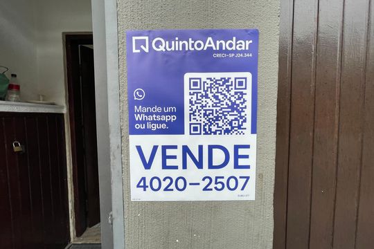 Placa de casa à venda com 3 quartos, 165m² em Parque Continental, São Paulo
