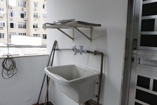 Área de Serviço de apartamento para alugar com 1 quarto, 35m² em Tijuca, Rio de Janeiro