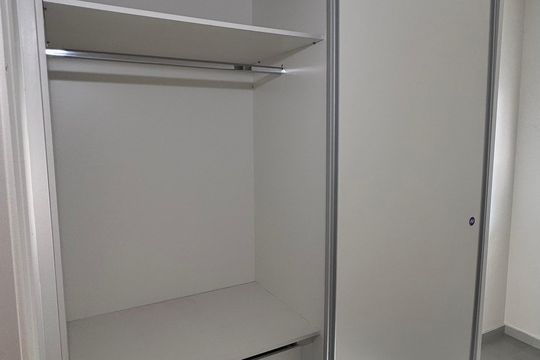 Quarto 1 - Armários de casa para alugar com 2 quartos, 60m² em Jardim Monte Libano, Campinas