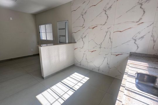 Cozinha de casa para alugar com 2 quartos, 60m² em Jardim Monte Libano, Campinas
